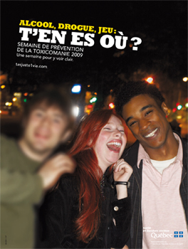 Semaine de la pr&eacute;vention de la toxicomanie